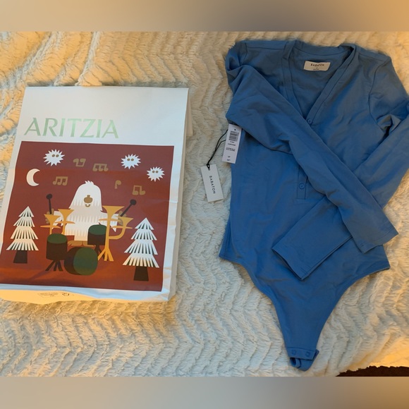 NWT Babaton contour Henley long sleeve bodysuit - Picture 7 of 11